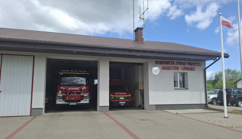 OSP Augustów-Lipowiec, fot. Marta Sołtys