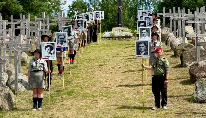 80. rocznica Obławy Augustowskiej - uroczystości w Gibach, 12.07.2025, fot. Anna Auron-Wasilewska