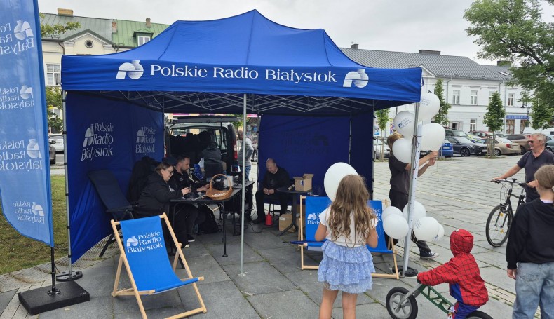 Studio plenerowe Polskiego Radia Białystok na Suwałki Blues Festival, 11.07.2025, fot. Areta Topornicka